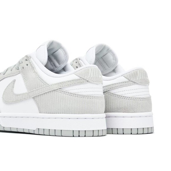 Nike Dunk Low Light Silver Corduroy FN7658-100 (Size 12W/10.5M)